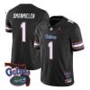 Princely Umanmielen Jersey #1 Florida Gators Vapor Limited College Football Black