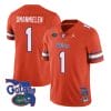 Princely Umanmielen Jersey #1 Florida Gators Vapor Limited College Football Orange
