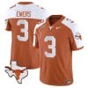 Quinn Ewers Jersey #3 Texas Longhorn Vapor Limited College Football Alternate