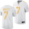 RJ Harvey Jersey #7 UCF Knights Light Mode College Football White Golden 5 RJ Harvey Jersey #7 UCF Knights Light Mode College Football White Golden