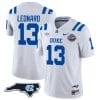 Riley Leonard Jersey #13 Duke Blue Devils Football Limited White - NC State 4 Riley Leonard Jersey #13 Duke Blue Devils Football Limited White - NC State