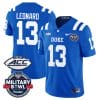 Riley Leonard Jersey #13 Duke Blue Devils Football Limited Royal - Military Bowl