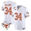 Ricky Williams Jersey #34 Texas Longhorn Vapor Limited College Football White