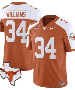 Ricky Williams Jersey #34 Texas Longhorn Vapor Limited College Football Alternate