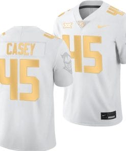 Ryker Casey Jersey #45 UCF Knights Light Mode College Football White Golden
