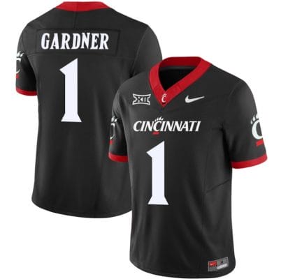 Sauce Gardner Jersey #1 Cincinnati Bearcats Vapor Limited College Football All Stitched Black