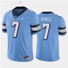 Sam Howell Jersey #7 North Carolina Tar Heels College Football All Stitched Blue
