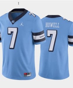 Sam Howell Jersey #7 North Carolina Tar Heels College Football All Stitched Blue