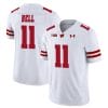 Skyler Bell Jersey #11 Wisconsin Badgers Vapor Limited College Football White