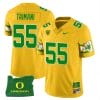 Sam Taimani Jersey #55 Oregon Ducks ‘Mighty Oregon’ Throwback Football Uniforms Oregon State Patch Yellow 7 Sam Taimani Jersey #55 Oregon Ducks ‘Mighty Oregon’ Throwback Football Uniforms Oregon State Patch Yellow