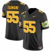 Sam Taimani Jersey #55 Oregon Ducks ‘Mighty Oregon’ 1984 Throwback Football Uniforms Black