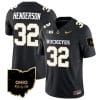 Treveyon Henderson Jersey #32 Ohio State Buckeyes College Football Stitched Special Vapor Limited Black