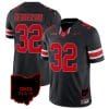 Treveyon Henderson Jersey #32 Ohio State Buckeyes College Football Stitched Vapor Limited Ohio Patch Black