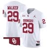 Tawee Walker Jersey #29 Oklahoma Sooners Vapor Limited College Football Stitched White