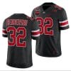 TreVeyon Henderson Jersey #32 Ohio State Buckeyes Ohio Stadium Patch College Football Black