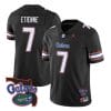 Trevor Etienne Jersey #7 Florida Gators Vapor Limited College Football Black 5 Trevor Etienne Jersey #7 Florida Gators Vapor Limited College Football Black