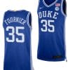 Toby Fournier Jersey #35 Duke Blue Devils College Basketball Royal 5 Toby Fournier Jersey #35 Duke Blue Devils College Basketball Royal
