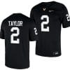 Walter Taylor Jersey #2 Vanderbilt Commodores College NIL Football Black