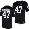Wesley Schelling Jersey #47 Vanderbilt Commodores College NIL Football Black