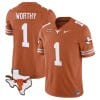 Xavier Worthy Jersey #1 Texas Longhorn Vapor Limited College Football Texas Orange 4 Xavier Worthy Jersey #1 Texas Longhorn Vapor Limited College Football Texas Orange