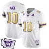 Austin Mack Jersey #10 Washington Huskies Washington Map Patch Football Husky Royalty