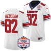 Aaron Bedgood Jersey #82 Liberty Flames Fiesta Bowl Patch 2024 Football White
