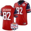 Aaron Bedgood Jersey #82 Liberty Flames Fiesta Bowl Patch 2024 Football Red 4 Aaron Bedgood Jersey #82 Liberty Flames Fiesta Bowl Patch 2024 Football Red