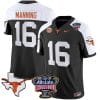 Arch Manning Jersey #16 Texas Longhorns Sugar Bowl Patch Vapor Football Black Alternate 4 Arch Manning Jersey #16 Texas Longhorns Sugar Bowl Patch Vapor Football Black Alternate