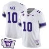 Austin Mack Jersey #10 Washington Huskies Washington Map Patch Football White 4 Austin Mack Jersey #10 Washington Huskies Washington Map Patch Football White