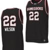 A'ja Wilson Jersey #22 South Carolina Gamecocks College Basketball 2023-24 Replica Black