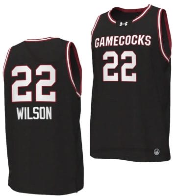 A'ja Wilson Jersey #22 South Carolina Gamecocks College Basketball 2023-24 Replica Black 8 A'ja Wilson Jersey #22 South Carolina Gamecocks College Basketball 2023-24 Replica Black