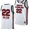A'ja Wilson Jersey #22 South Carolina Gamecocks College Basketball 2023-24 White