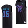 Alijah Martin Jersey #15 FAU Owls College Basketball Replica Black