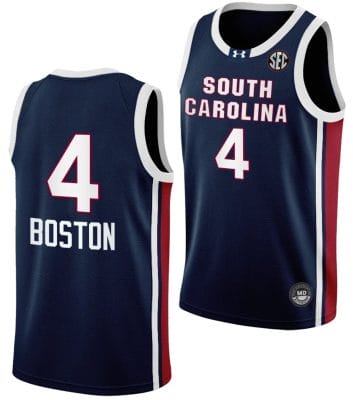 Aliyah Boston Jersey #4 South Carolina Gamecocks College Basketball Away Black 8 Aliyah Boston Jersey #4 South Carolina Gamecocks College Basketball Away Black