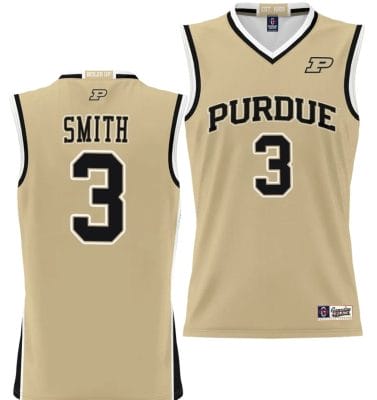 Braden Smith Jersey #3 Purdue Boilermakers NIL College Basketball Lightweight Gold 8 Braden Smith Jersey #3 Purdue Boilermakers NIL College Basketball Lightweight Gold