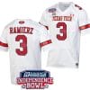 Bryce Ramierz Jersey #3 Texas Tech Red Raiders Independence Bowl Patch Football 2023 White