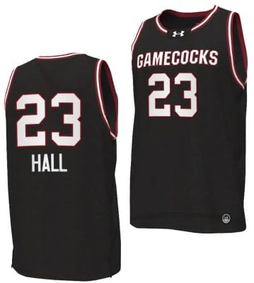 Bree Hall Jersey #23 South Carolina Gamecocks College Basketball 2023-24 Replica Black 8 Bree Hall Jersey #23 South Carolina Gamecocks College Basketball 2023-24 Replica Black