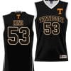 Bernard King Jersey #53 Tennessee Volunteers NIL College Basketball Lightweight Black 5 Bernard King Jersey #53 Tennessee Volunteers NIL College Basketball Lightweight Black
