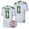Bucky Irving Jersey #0 Oregon Ducks Fiesta Bowl Patch 2024 Football White