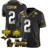 Blake Corum Jersey #2 Michigan Wolverines 2023 Big Ten Back to Back Champions Patch Stitched Black Limited