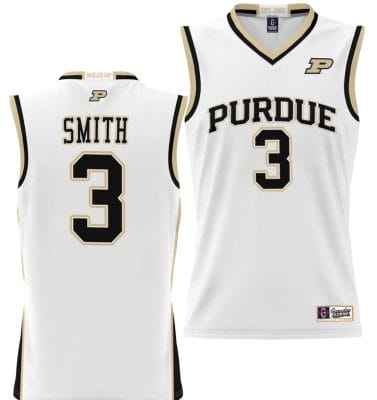 Braden Smith Jersey #3 Purdue Boilermakers NIL College Basketball Lightweight White 8 Braden Smith Jersey #3 Purdue Boilermakers NIL College Basketball Lightweight White