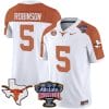 Bijan Robinson Jersey #5 Texas Longhorns Sugar Bowl Patch Vapor Football Inverted 4 Bijan Robinson Jersey #5 Texas Longhorns Sugar Bowl Patch Vapor Football Inverted