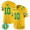 Bo Nix Jersey #10 Oregon Ducks Honor Spencer Webb Patch Football Yellow 4 Bo Nix Jersey #10 Oregon Ducks Honor Spencer Webb Patch Football Yellow