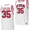 Branden Carlson Jersey #35 Utah Utes College Basketball 2023-24 Replica White