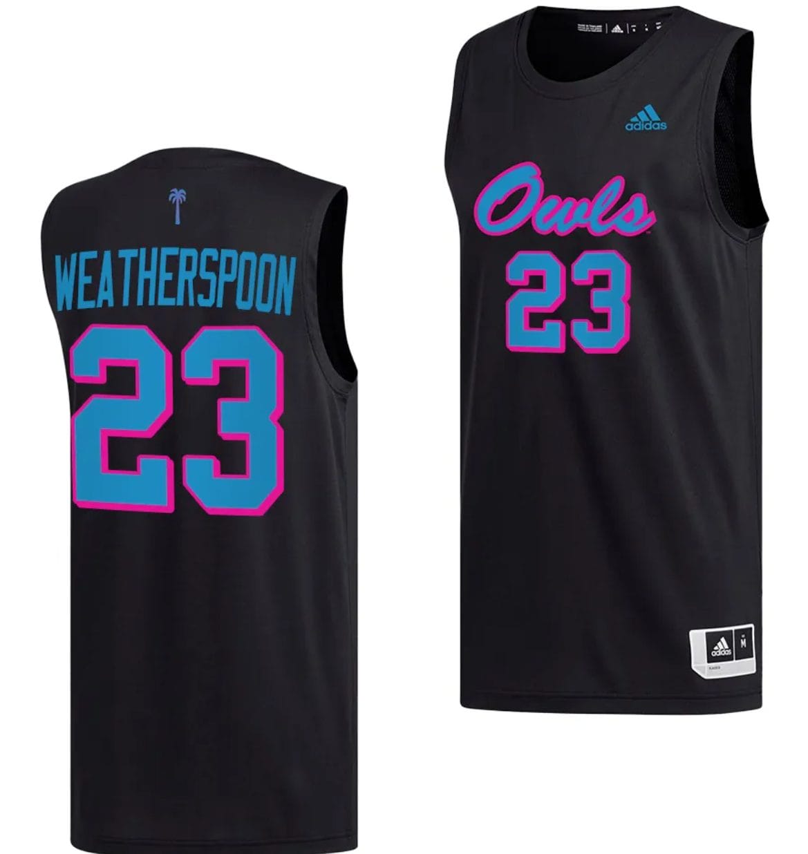 Brandon Weatherspoon Jersey #23 FAU Owls College Basketball Replica Black 1 Brandon Weatherspoon Jersey #23 FAU Owls College Basketball Replica Black