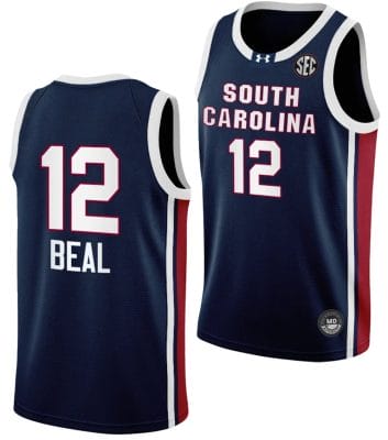 Brea Beal Jersey #12 South Carolina Gamecocks College Basketball 2023-24 Away Black 8 Brea Beal Jersey #12 South Carolina Gamecocks College Basketball 2023-24 Away Black