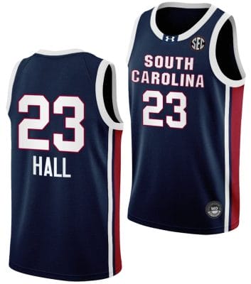 Bree Hall Jersey #23 South Carolina Gamecocks College Basketball 2023-24 Away Black 8 Bree Hall Jersey #23 South Carolina Gamecocks College Basketball 2023-24 Away Black