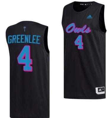 Bryan Greenlee Jersey #4 FAU Owls College Basketball Replica Black 6 Bryan Greenlee Jersey #4 FAU Owls College Basketball Replica Black