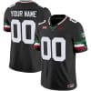 Custom Texas Longhorns Jersey Name and Number Mexico Vapor College Football Black 4 Custom Texas Longhorns Jersey Name and Number Mexico Vapor College Football Black