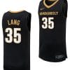 Carter Lang Jersey #35 Vanderbilt Commodores Replica Basketball uniform Black